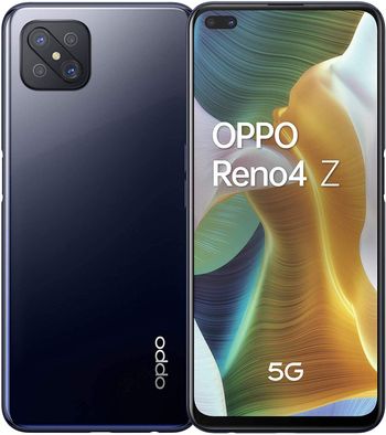 OPPO Reno4 Z 5G 128GB, 8GB RAM, Dual Sim - Ink Black