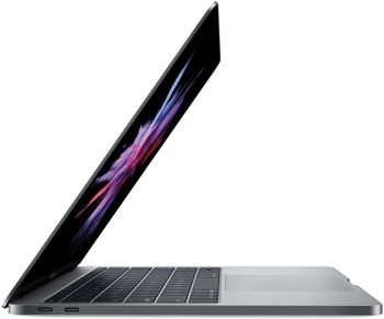 Apple MacBook Pro14,2 (A1708- 2017) Touch bar, 13 inch, Intel core i5 3.1Ghz 8GB Ram,  256GB SSD 1.5GB VRAM, ENG KB Silver