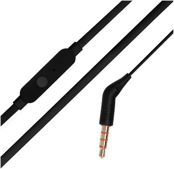 JBL Tune 110 in-Ear Headphones with Mic (Black)