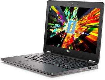 ديل لاتيتيود E7270 12.5 بوصة i7-6th i7 6600U 8 جيجابايت رام 256 جيجابايت SSD إنتل جرافيك أسود