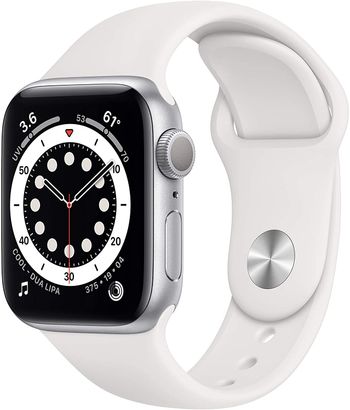 Apple Watch Series 6 (GPS, 44mm) - Space Grey Aluminum Case with Black Sport Band