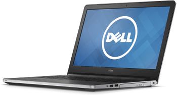 Dell Inspiron 5559 15.6 Inch Intel Core i5-6th Generation 8GB RAM 256GB SSD Intel HD Graphic ENG KB, Black/Silver