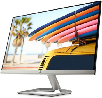 HP 24FW Display Monitor LED, 23.8 Inches, IPS,FHD, 1 HDMI,1 VGA, AMD FREEYSNC, White