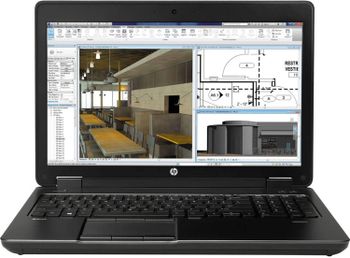 HP Zbook 15 G2 15.6inch Intel Core i7-4710MQ CPU 2.50GHz 8GB RAM 500GB HDD Nvidia Quadro K1100M ‎Black