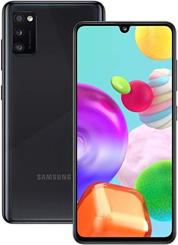 Samsung Galaxy A41 Dual  Sim 4GB Ram 64GB Prism Crush Black