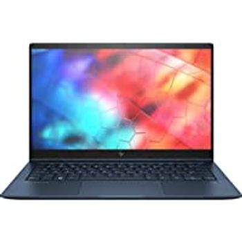 HP Elite Dragonfly FHD, Touch screen 13.3 inches LED Convertible Ultrabook - Intel i7-8565u , 1.8GHz, 16GB RAM, 512GB SSD, Intel UHD Graphics 620, Windows 10 Pro -  Eng/Arabic Keyboard Blue