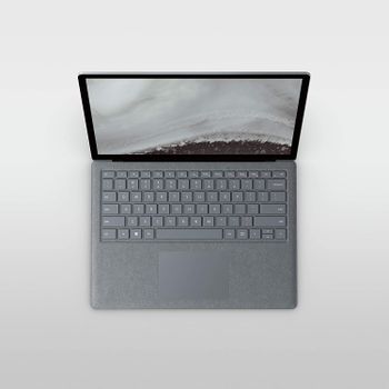 Microsoft Surface Laptop 1 13.5 Inches Intel Core i5-7th Generation, 256GB SSD, 8GB RAM, Intel UHD Graphics, Windows 11 Pro, Eng KB, Silver