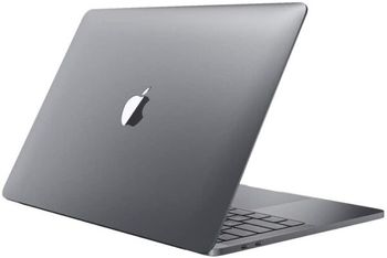 Apple Macbook Pro Laptop With Touch Bar And Touch ID / A1990 /(15-Inch,2018) Intel core i7-2.6GHz / 16GB RAM / 512GB SSD / 1.5GB VRAM / Face Time HD Camera , ENG KB- Silver