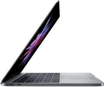 Apple Macbook Pro Laptop With Touch Bar And Touch ID / A1990 /(15-Inch,2018) Intel core i7-2.6GHz / 16GB RAM / 512GB SSD / 1.5GB VRAM / Face Time HD Camera , ENG KB- Silver