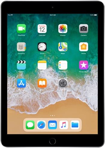 Apple iPad 9.7 Inch 5th Generation Wi-Fi 128GB - Space Grey