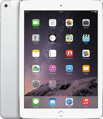 Apple iPad Air 2 2014 9.7 Inch Wi-Fi 64GB - Silver