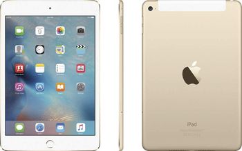 Apple Ipad Mini 2015 7.9 Inch, 4th Generation, wifi + Cellular , 128GB - Silver