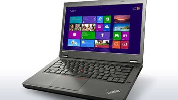 لينوفو ثينك باد T440P - إنتل كور i5 -وحدة المعالجة المركزية الجيل الرابع - ذاكرة الوصول العشوائي DDR3 بسعة 4 جيجابايت - SSD بسعة 128 جيجابايت - شاشة عرض 14.1 بوصة ويندوز 10 برو - أسود