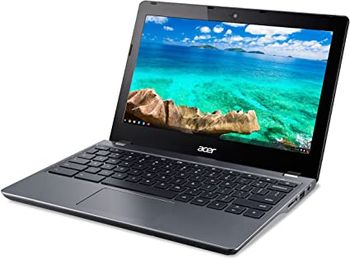 Acer Chromebook C740 11.6 Inch 4GB Ram 16GB SSD Eng Keyboard, gray