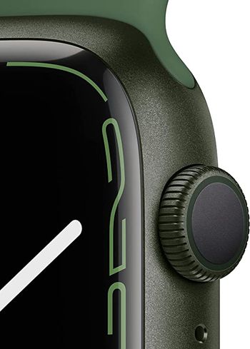 Apple Watch Series 7 41mm GPS Green Aluminum Case Clover Sport Band