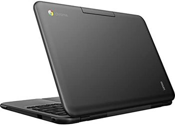 Lenovo N22 11.6 "Chromebook ، Intel Celeron N3050 1.60 جيجاهرتز ، 4 جيجابايت رام ، 16 جيجابايت SSD Drive ، Chrome OS ، لوحة مفاتيح باللغة الإنجليزية - أسود