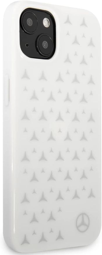 CG MOBILE Mercedes Benz PC/TPU Case With Electroplated Stars Pattern 13 - WHITE