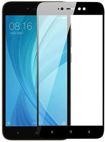 Redmi Note 5A PRIME Full Tempered Glass Screen Protector BLACK