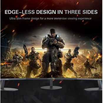 GAMEON GO22FHD75HZ 22" FHD 75Hz 4ms Flat Gaming Monitor 778969 - Black