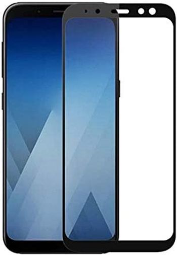 Samsung Galaxy A6 (2018) Full Cover 3D Tempered Glass Screen Protector - Black