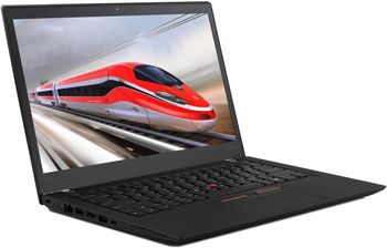 Lenovo Thinkpad T470s ، كور i5 الجيل السادس ، 8 جيجا رام 256 جيجا SSD لوحة مفاتيح إنجليزية ، أسود