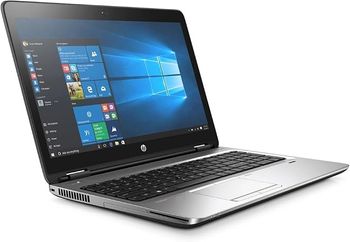 HP ProBook 650 G3 Business Laptop 15.6 Inch HD Intel Core i5-7300U 2.5GHz Up to 3.1GHz Backlit Keyboard Fingerprint CAM Windows 10 Pro 64Bit 512GB SSD - 8GB RAM - Grey