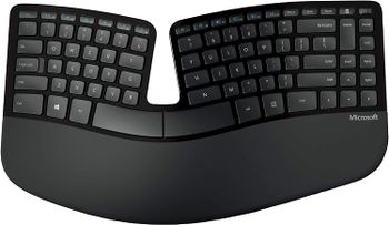 Microsoft L5V-00018 Ergonomic Blue Track Technology Keyboard And Mouse - English And Arabic