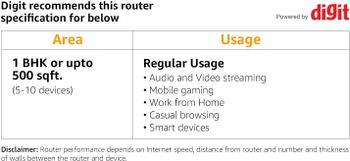 Tenda N300 Wireless Wi-Fi Router - Easy Setup, Up tp 300Mbps (N301)