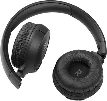 JBL Tune 510BT: Wireless On-Ear Headphones with Pure Bass Sound - Black