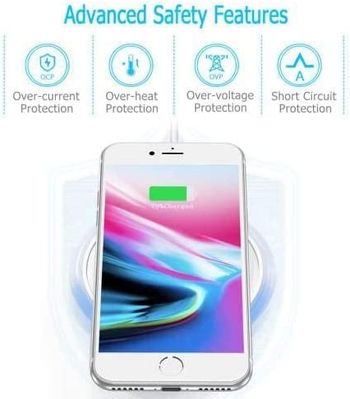 Chotech Inductive Wirless Charging Pad White