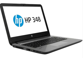 HP 348 G4 14Inches HD Display Intel Core i5 7thGen 8GB Ram 256GB SSD Eng KB Silver/ Black