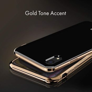 Spigen La Manon Etui designed for iPhone XR cover/case - Gold Black