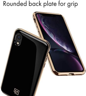 Spigen La Manon Etui designed for iPhone XR cover/case - Gold Black