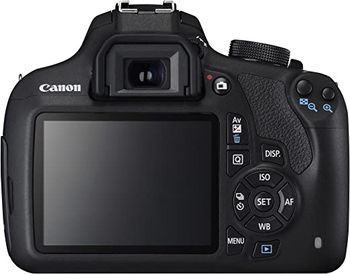 Canon EOS 1200D Digital SLR Camera with EF-S 18-55 mm f/3.5-5.6 III Lens - Black