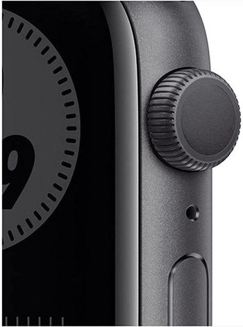 Apple Watch Series 6 + Nike (40mm, GPS) Space Grey Aluminum Case with Anthracite Black Nike Sport Band