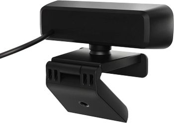 j5create JVCU100 Full HD Webcam with 360° Rotation, USB Type A Plug & Play, High-Fidelity Microphone, 1080p Wide Angle Lens, Standard UVC/UAC Protocol