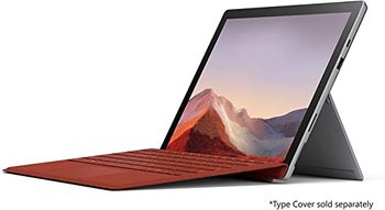 Microsoft Surface Pro 7 (VNX-00020), 2-in-1 Laptop, Intel Core i7-1065G7, 12.3 Inch, 256GB SSD, 16GB RAM, Intel Iris Plus Graphics, Win10, No Keyboard, Black