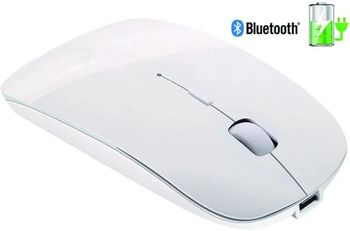 Glassology Wireless Key Scroll Optical Mouse for Mac Desktop Laptop(Black)