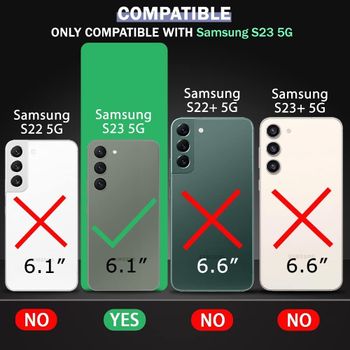 Glassology Samsung S23 Silicon Clear Case, Ultra, Slim & Protective Design, with Superior Camera Protection Bump Back Cover Case