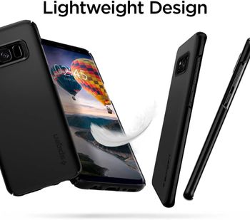 Spigen Samsung Galaxy S8 Thin Fit cover/case - Black