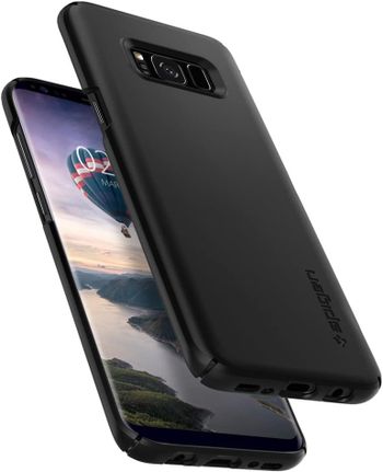 Spigen Samsung Galaxy S8 Thin Fit cover/case - Black