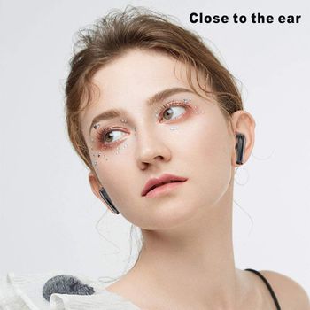 Lenovo QT82 Bluetooth Earphone TWS Wireless In-ear HiFi Music Stereo Headset IPX5 Sport Headset Touch Control Headphone (White)