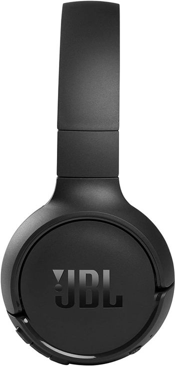 JBL Tune 510BT Wireless On Ear Headphones, Pure Bass Sound, 40H Battery, Speed Charge, Fast USB Type-C, Multi-Point Connection, Foldable Design, Voice Assistant - Black, JBLT510BTBLKEU