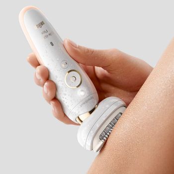 Braun Silk Epil 9 Flex Max Edition Wet & Dry Epilator, Design Edition With 4 Extras Incl. Shaver Head., VarioUS