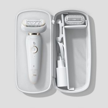 Braun Silk Epil 9 Flex Max Edition Wet & Dry Epilator, Design Edition With 4 Extras Incl. Shaver Head., VarioUS