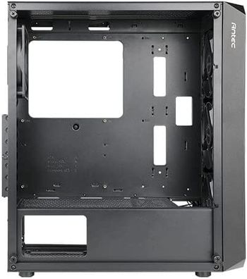 Antec NX Series NX292 Mid-Tower E-ATX Gaming Case, 3 x 120mm RGB fans & 1 x 120mm Fan Included, Tempered Glass Side Panel, 360mm Radiator Support, RGB Gaming Cabinet - Black