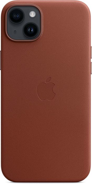 Apple iPhone 14 Plus Leather Case with MagSafe - Umber ​​​​​​​