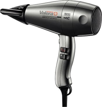 Valera 586.12/I 8600,Valera - Swiss Ultra-Silent Iconic Rotocord Jet 8600 High Performance Professional Hair Dryer 586.12I, Grey,