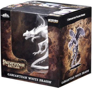 WizKids Pathfinder Battles™ Deep Cuts™ - Gargantuan White Dragon