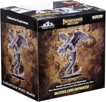 WizKids Pathfinder Battles™ Deep Cuts™ - Gargantuan White Dragon